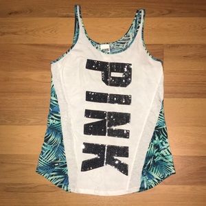 Pink Bling Tank Top